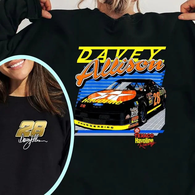 Davey Allison 28 Print T-Shirt/Sweatshirt/Hoodie