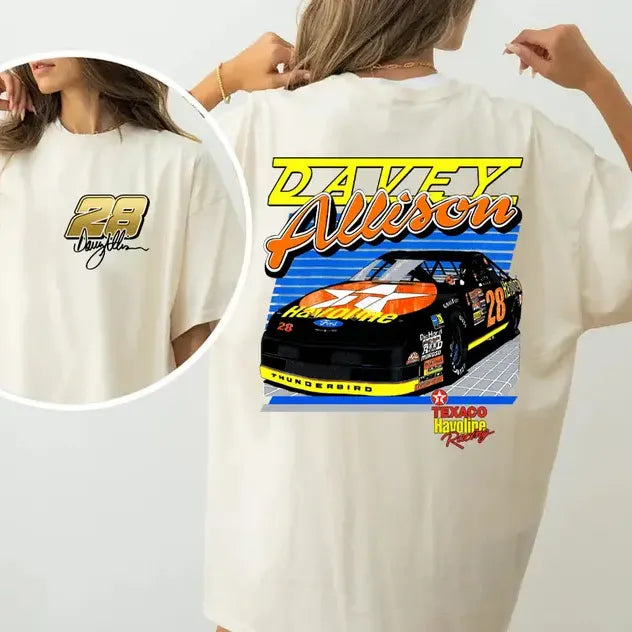 Davey Allison 28 Print T-Shirt/Sweatshirt/Hoodie