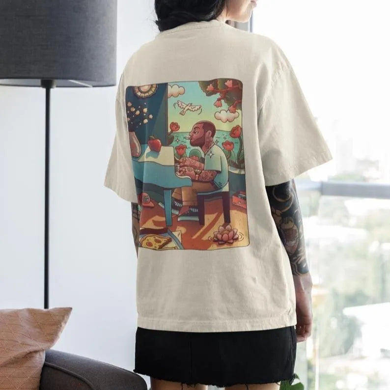 Mac Miller Dreamy Piano Tribute Graphic T-Shirt/Sweatshirt/Hoodie