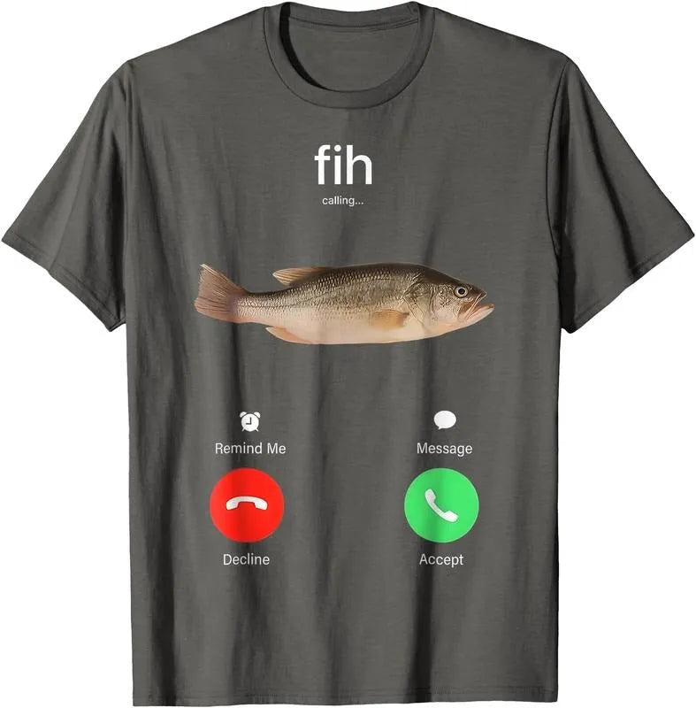 Fih Calling Remind Me Message Decline Accept Phone Call T-Shirt/Sweatshirt/Hoodie