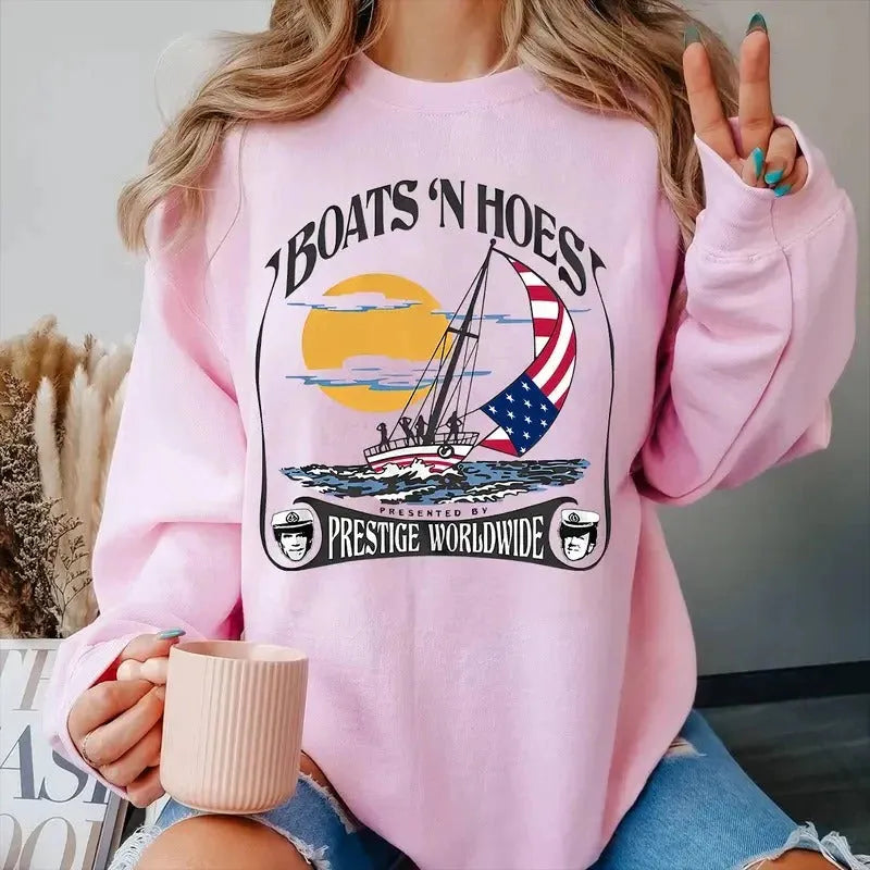 Boats N Hoes Step Brothers Movie Vintage T-Shirt/Sweatshirt/Hoodie