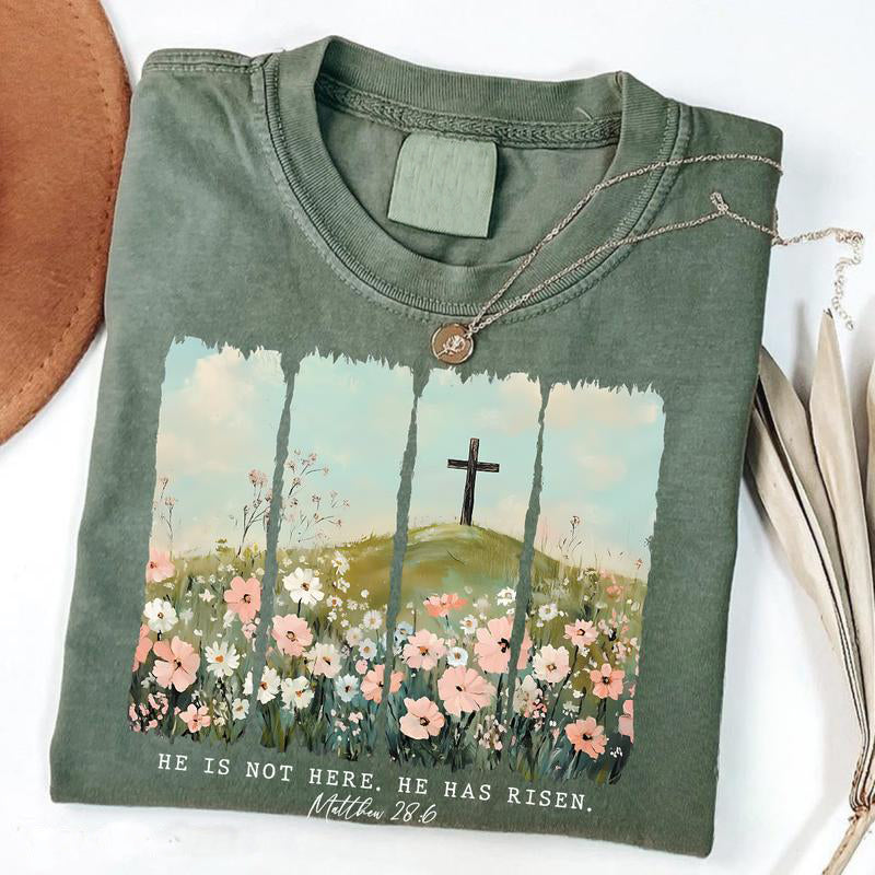 He Is Not Here, He Has Risen T-Shirt/Sweatshirt/Hoodie