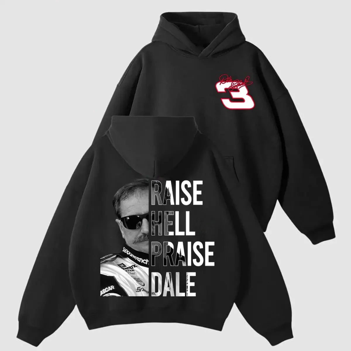Raise Hell Praise Dale Dale Earnhardt 03 NASCAR Graphic T-Shirt / Sweatshirt / Hoodie
